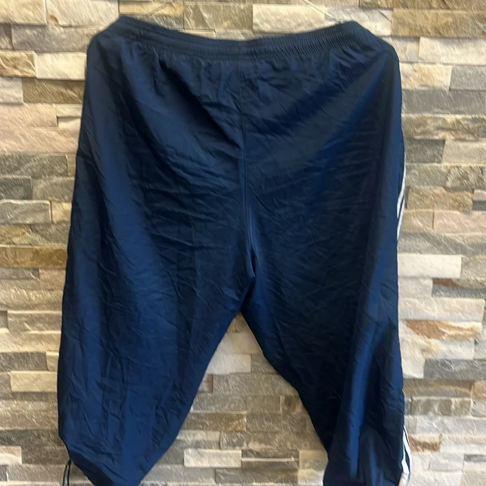 Adidas Navy Blue Track Pants - Picture 5 of 6